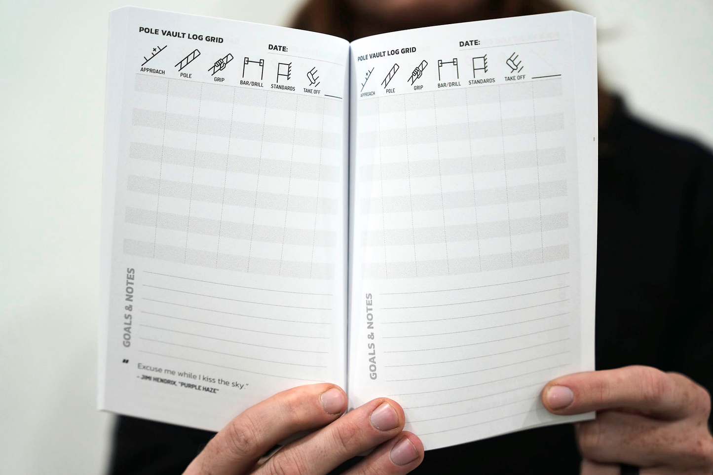 Pole Vault Log Book